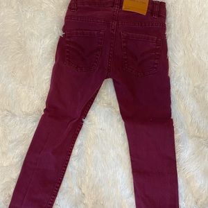 Polarn O.Pyret maroon pants